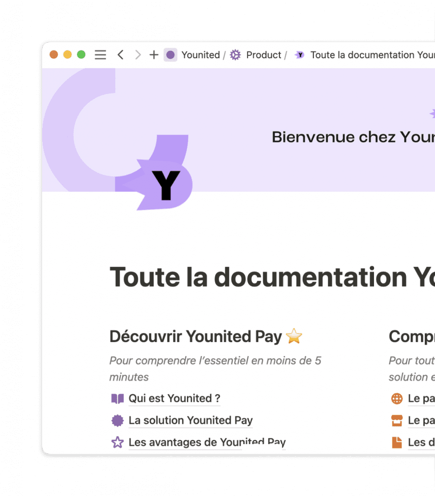 Younited переходит от документации к коммуникации с помощью Notion